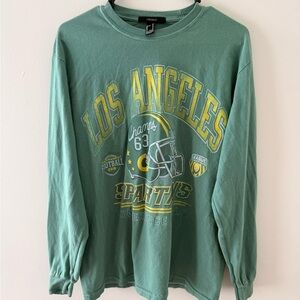 Forever 21 Green Graphic Tee